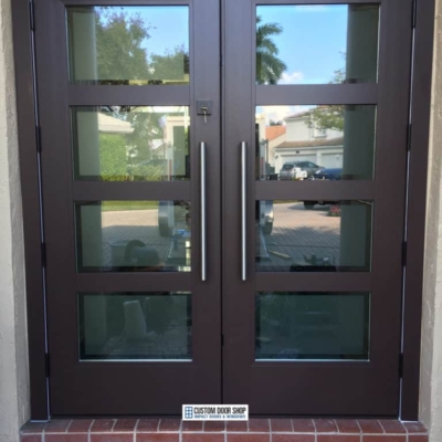 Custom Door Shop | Etched Glass Doors