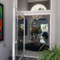 Aluminum Pivot Door