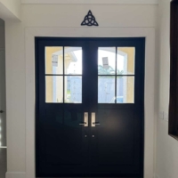 Impact Aluminum Door with Impact Glass 15