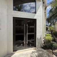 Impact Aluminum French Doors with Impact Glass 11
